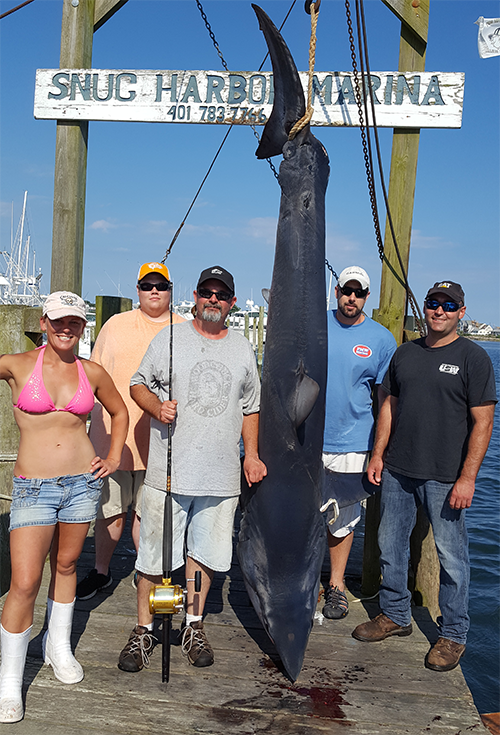 mako, shark, Tournament Master Chum, chum, Bob Nielson, Snug Harbor Marina